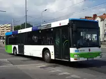 MAN Niederflurbus 2. Generation von PKS Szczecin aus Polen in Stettin am 26.07.2016