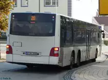 MAN Lion's City der VVR in Sasnitz am 24.10.2016