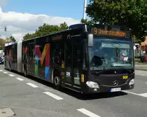 MVG Mercedes Benz Citaro 2 G Wagen 900 am 16.09.17 in Mainz Kastel (Wiesbaden)