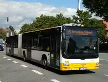 MVG MAN Lions City G Wagen 772 am 16.09.17 in Mainz Kastel (Wiesbaden)