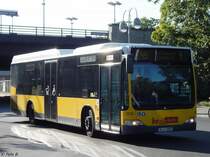 Mercedes Citaro II der BVG in Berlin am 08.06.2014