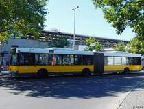 Solaris Urbino 18 der BVG in Berlin am 08.06.2016