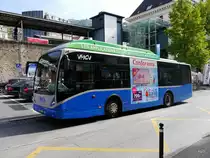 VMCV - VanHool Nr.402 unterwegs in Montreux am 25.09.2017