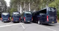 4x IRIZAR integral mit DAF Antrieb am 05.06.17 bei London