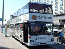 MAN SD 202 von Der Tempelhofer aus Deutschland in Berlin am 08.06.2016