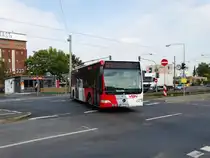 Verkehrsbetriebe Nagoldtal Mercedes Benz Citaro 1 Facelift G am 30.09.17 in Frankfurt am Main als SEV auf der Straßenbahnlinie 11 und 12