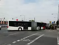 Verkehrsbetriebe Nagoldtal Mercedes Benz Citaro 2 G am 30.09.17 in Frankfurt am Main als SEV auf der Straßenbahnlinie 11 und 12