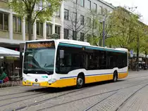 HEAG moiBus Mercedes Benz Citaro 2 Wagen 302 am 07.10.17 in Darmstadt Luisenplatz