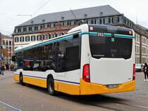 HEAG moiBus Mercedes Benz Citaro 2 Wagen 302 am 07.10.17 in Darmstadt Luisenplatz