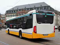 HEAG moiBus Mercedes Benz Citaro 2 Wagen 302 am 07.10.17 in Darmstadt Luisenplatz