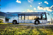 Ein Mercedes – Kutsenits Hydra der OGV, steht 6.10.2017 beim Lagerhaus in Greifenburg.