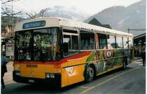 Aus dem Archiv: AAGI Interlaken Nr. 39/BE 317'038 Mercedes/R&J O 405 (ex P 25'303) am 2. Januar 1999 Interlaken, Westbahnhof (mit Werbung f�r das Casino in Interlaken)