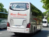 Setra 515 HDH von Reise-Wünsche aus Deutschland in Berlin am 08.06.2016