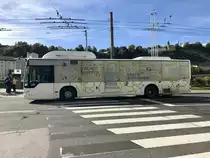 Citaro Facelift CNG von Albus Salzburg am 11.10.17 in der Stadt Salzburg.