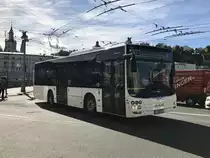 MAN Lions City Midi von Albus Salzburg am 11.10.17 in Salzburg.