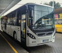 Volvo 8900 aus ca 2012. Foto: 21.09.2017, Budapest Népliget