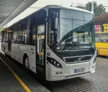 Volvo 8900 aus ca 2012. Foto: 21.09.2017, Budapest Népliget