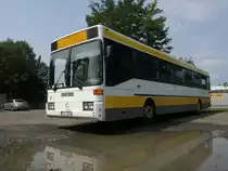 Ein MB O407 auf einem polnischen Parkplatz. | August 2017