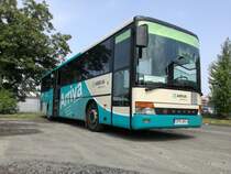 Ein Setra 315 UL von Arriva [DB Company] auf einem polnischen Parkplatz. | August 2017