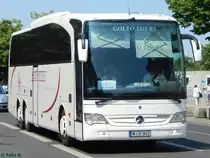 Mercedes Travego von Golyó-Tours aus Ungarn in Berlin am 08.06.2016
