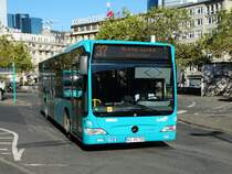 Autobus Sippel Mercedes Benz Citaro 1 Facelift Wagen 270 am 14.10.17 in Frankfurt am Main Hbf