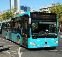 DB Hessenbus Mercedes Benz Citaro 2 Wagen 309 am 14.10.17 in Frankfurt am Main Hbf