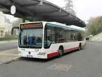 DB Hessenbus Mercedes Benz Citaro 1 Facelift Ü am 15.10.17 in Bad Nauheim Bhf