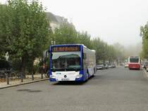 Stadtbus Bad Nauheim Mercedes Benz Citaro 2 am 15.10.17 am Bahnhof