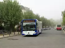 Stadtbus Bad Nauheim Mercedes Benz Citaro 2 am 15.10.17 am Bahnhof