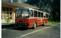 Aus dem Archiv: AAGK Koppigen Nr. 2/BE 368'690 Saurer-Leyland/Lauber (ex Fl�ck, Brienz) am 8. September 1996 auf Extrafahrt in Kandersteg