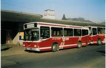 Aus dem Archiv: AAGK Koppigen Nr. 6/BE 122'011 Volvo/Lauber am 14. Februar 1998 Burgdorf, Bahnhof