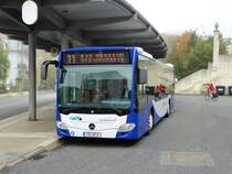 Stadtbus Bad Nauheim Mercedes Benz Citaro 2 am 15.10.17 am Bahnhof