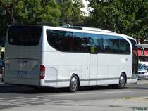 Mercedes Travego von Kuti Travel aus Ungarn in Berlin am 08.06.2016