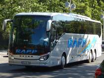 Setra 516 HD von Rapp aus Deutschland in Berlin am 08.06.2016