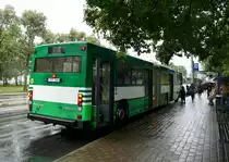 Volvo B10MA-55 /CARRUS City, # 2777 (777 TAK) von Tallinna Transport in Tallinn -Stadt im August 2017.