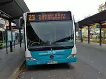 Stadtverkehr Maintal Mercedes Benz Citaro 1 Facelift am 21.10.17 in Frankfurt am Main Enkheim