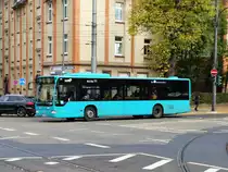 VGF/ICB Mercedes Benz Citaro 1 Facelift am 21.10.17 in Frankfurt am Main Eckenheim