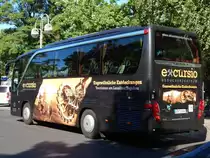 Setra 411 HD von Lausitz Touristik aus Deutschland in Berlin am 08.06.2016