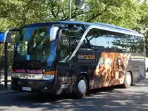 Setra 411 HD von Lausitz Touristik aus Deutschland in Berlin am 08.06.2016