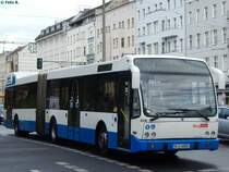 Volvo B7LA Berkhof Jonckheere der BVG in Berlin am 08.06.2016