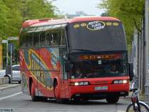 Neoplan Spaceliner aus der Ukraine (ex Seiner/Ö) in Berlin am 08.06.2016