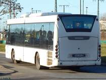 Scania OmniLink der PVM Waren in Neubrandenburg am 02.12.2016