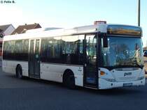 Scania OmniLink der PVM Waren in Neubrandenburg am 02.12.2016