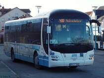 MAN Lion's Regio der MVVG in Neubrandenburg am 02.12.2016