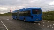 VDL Citea Electric Gelenkbus in Hollum auf Ameland am 09.10.2017