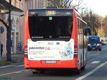 Mercedes Citaro II LE Ü von Regionalbus Rostock in Güstrow am 24.11.2016