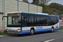 . AM 5529  Setra S 415 LE business, von Autocars Meyers, wartet am Busbahnhof 2 in Ettelbrück auf seinen nächsten Einsatz.  28.10.2017