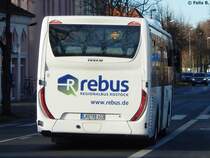 Iveco Crossway von Regionalbus Rostock in Güstrow am 24.11.2016