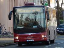 MAN Lion's City von Güstrow-Club-Reisen aus Deutschland in Güstrow am 24.11.2016