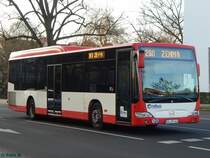 Mercedes Citaro II LE Ü von Regionalbus Rostock in Güstrow am 24.11.2016